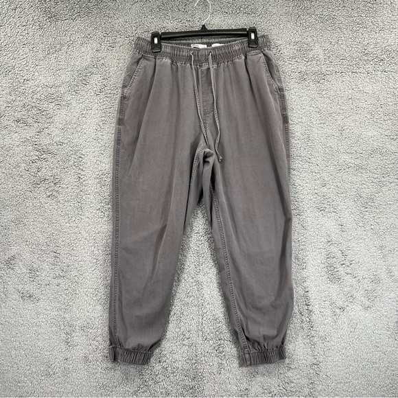 Hollister Pants - Hollister Jogger Sweatpants Ultra High Rise Gray Women Size Large